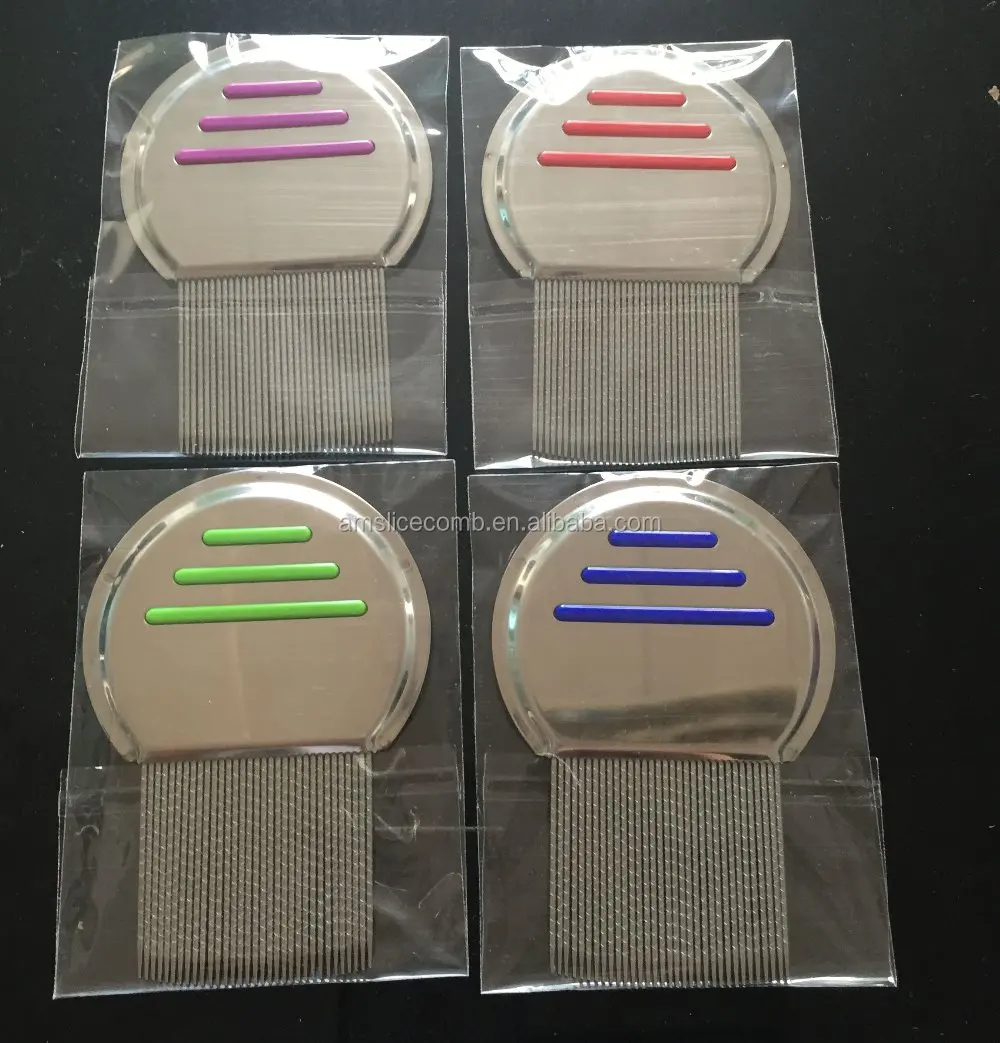 Peigne Piege A Poux Super Louse Trap Piojos Stainless Steel Lice Comb