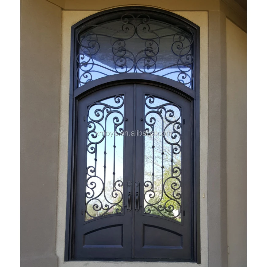 Double Iron Door Indian Main Door Designs