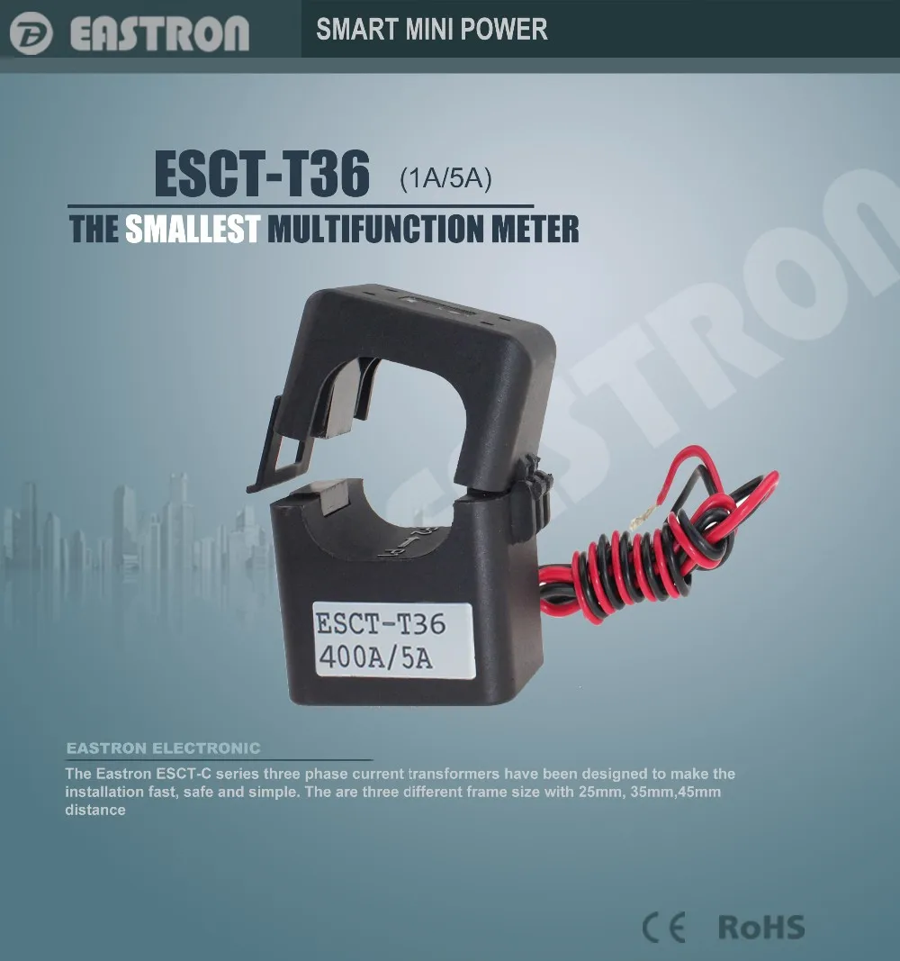 EASTRON ESCT-T36 Split Coil Current Transformer, 100A~600A Input, 5A Or ...