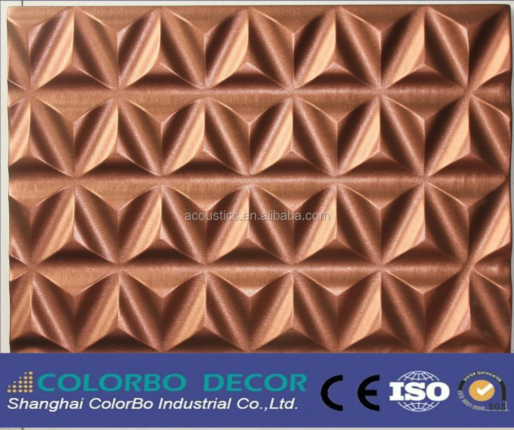 Pannelli legnointagliato per soffitto pannello di parete del pvc ...