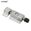 Solid brass polished brass mortise with roller ball latch stainless steel door lock set