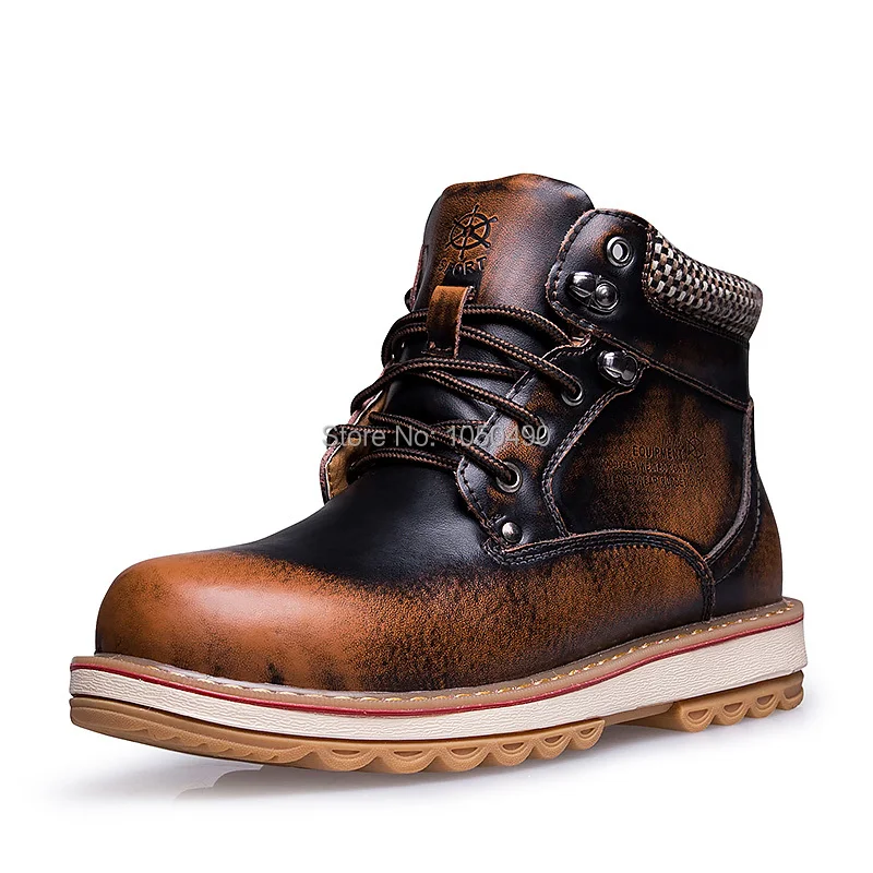 2014 Winter Sneakers New Stylish mens snow boots genuine
