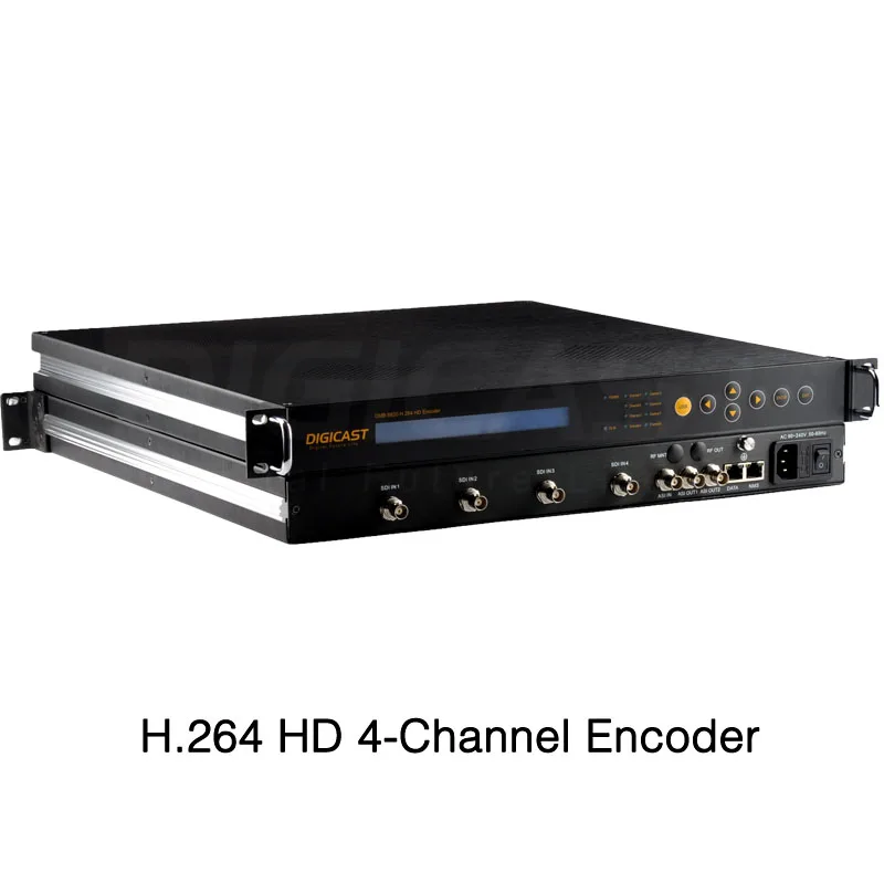 Digital Tv Headend Mpeg-2 4 Channel 1080p Full Hd Video Encoder H.264 ...