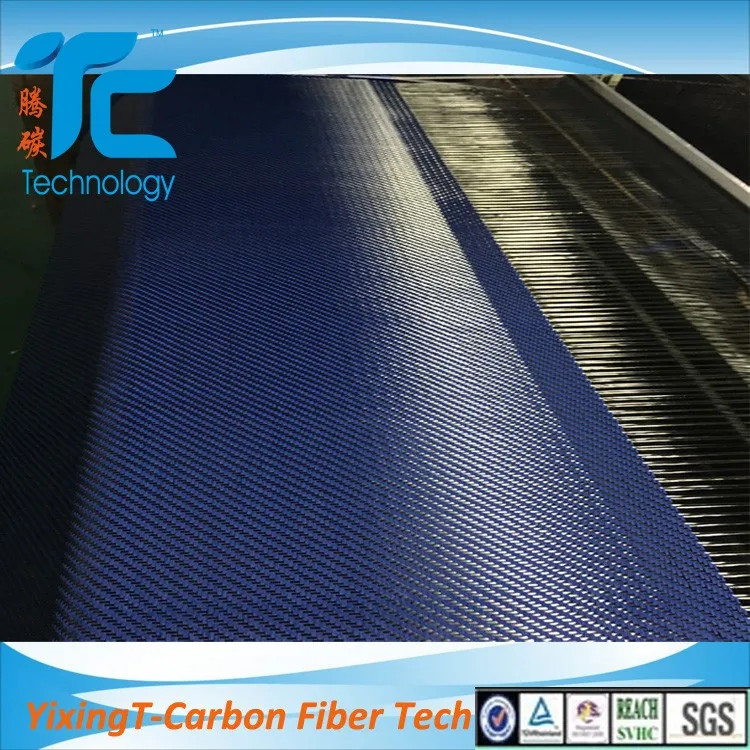 Honeycomb Weave Carbon Fiber Hybrid Kevlar Fabric Colored Carbon Fiber ...