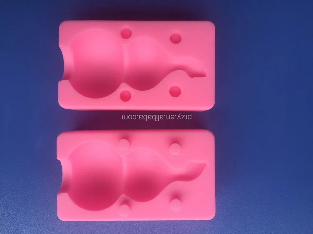 3D nonsticky fondant cake molds