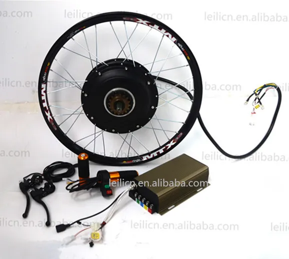 100KPH High speed electric bike 3000w hub motor kit for electric bike