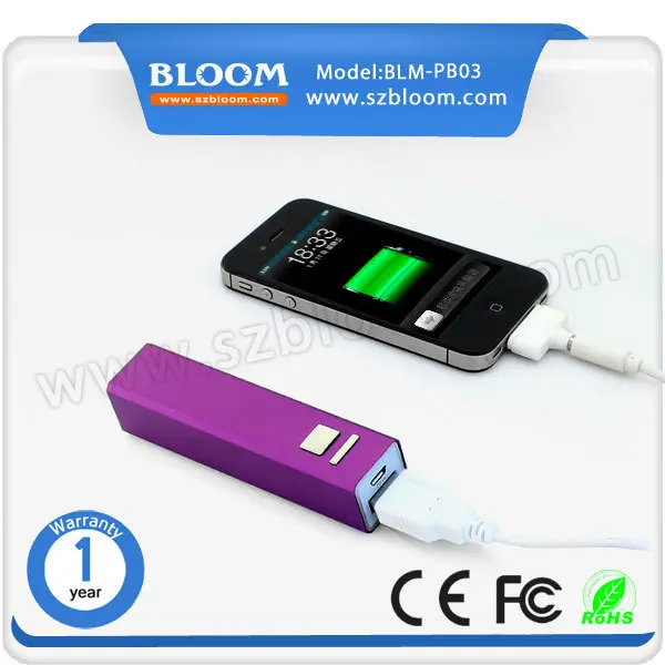 Shenzhen Ce Fc Rohs Power Bank 2200mah External Battery Charger Mobile