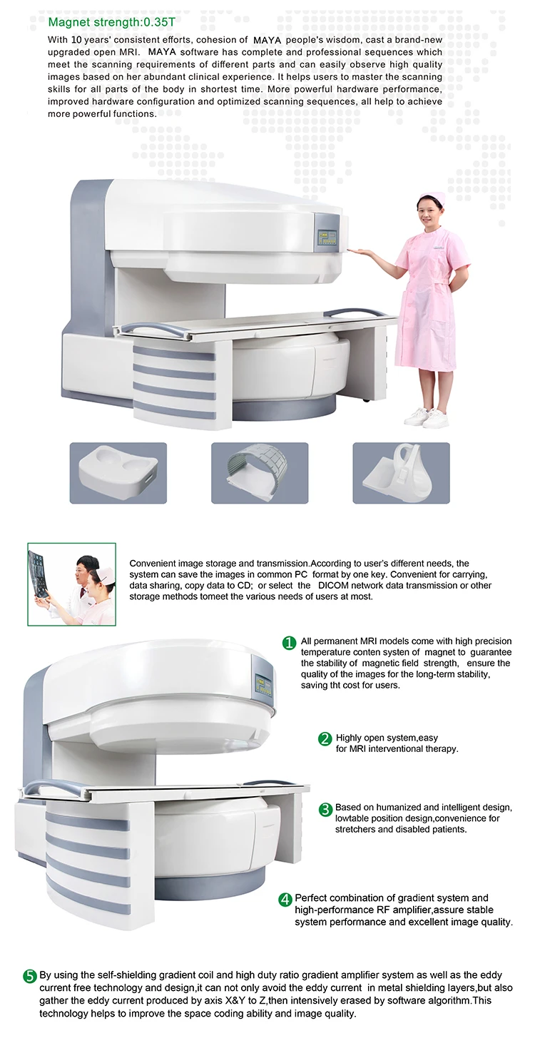 China Manufacturer Factory Price Hospital Medical Mri Scan