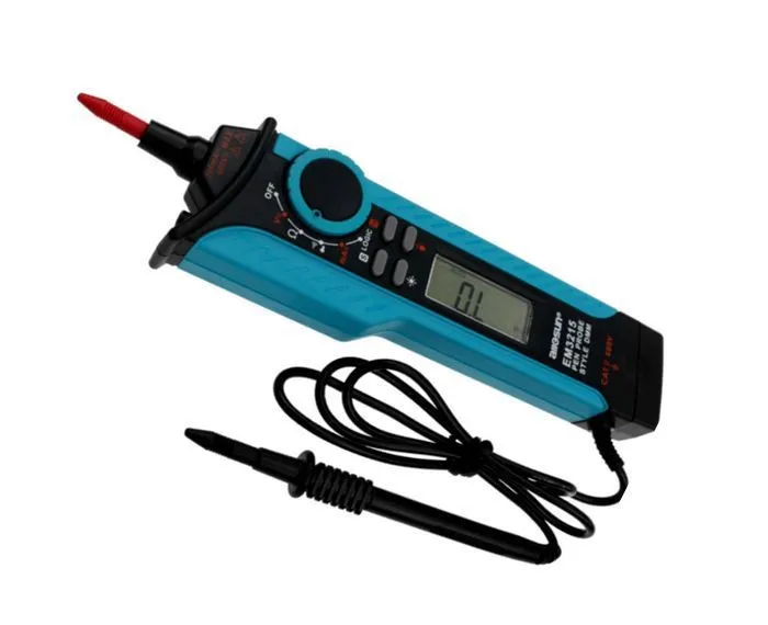 Dcac 600v 200ma 20m Ohm Voltage Current Tester Em3215 Pen Probe Style