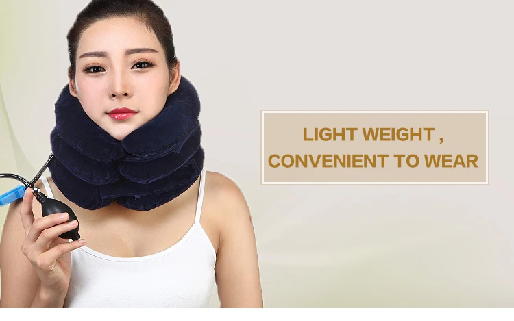 Manufacture good quality cervical neck traction pillow