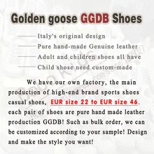 BBK GGDB Golden Goose baby shoes fashion sneakers superstar baby boys girls shoes Genuine Leather Sports