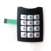 3*4 matrix push button membrane switch keypad