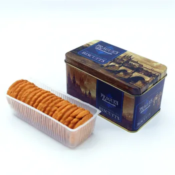 Hot Sale Rectangle Metal Cookie Tin Box - Buy Cookie Tin ...