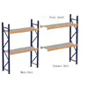 2019 Factory Direct Sale Angle Steel Post Light Duty Shelf/Pallet Display Racks/Medium Sized Shelves
