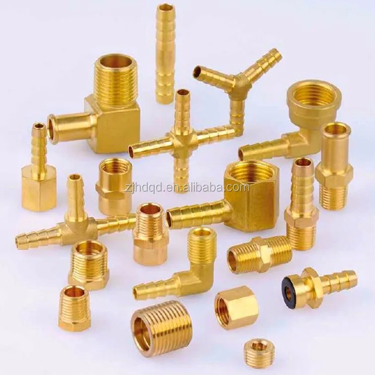 Compressed Air Socket Nipple 1/4" external-Euro Connector Brass 