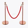 2017 New Design!! Wholesale Stainless Steel Best Price Queue Up Stanchion / Cheap Velvet Rope Crowd Control Barriers