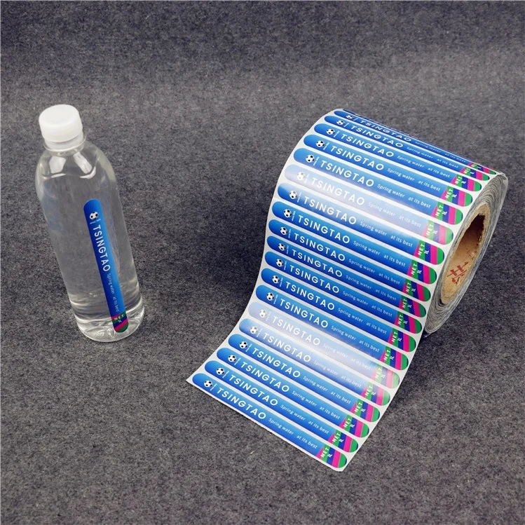 Pp White Waterproof Material Printing Stickers Mineral Water Label For Bottles Buy Pp White