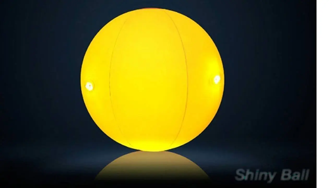 glow in the dark beach balls