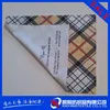 Saw cut two sides printed microfiber cleaning cloth for camera TV PC phone