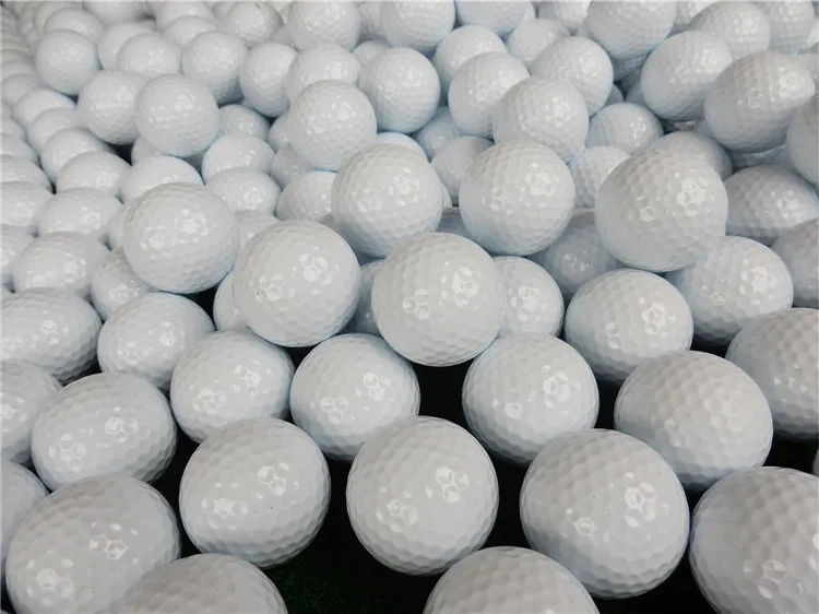 Bulk High Quality 2 Layer Surlyn Cover Driving Range Golf Ball