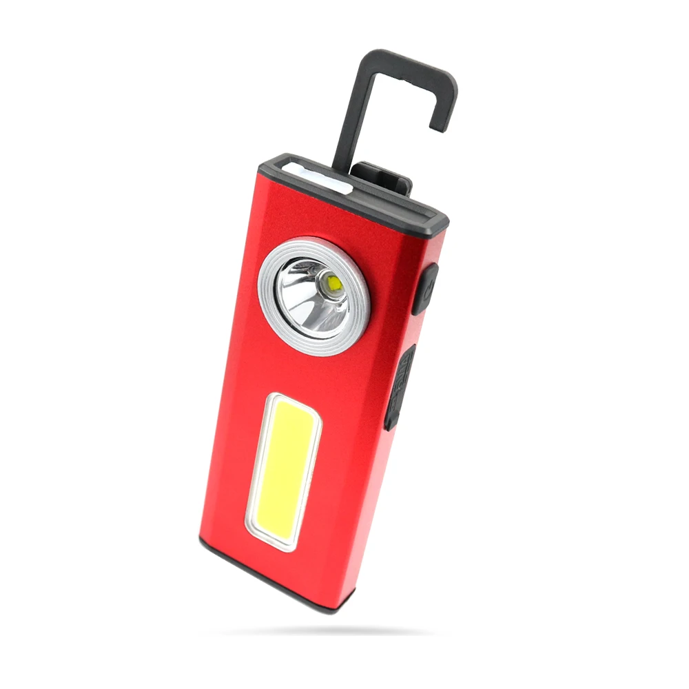 New Portable 500 lumen USB Rechargeable Magnetic Slim Pocket LED work light