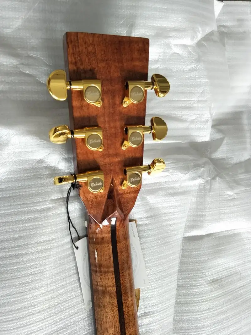 Factory High Gloss Solid Wood Acoustic Guitar Discount Buy