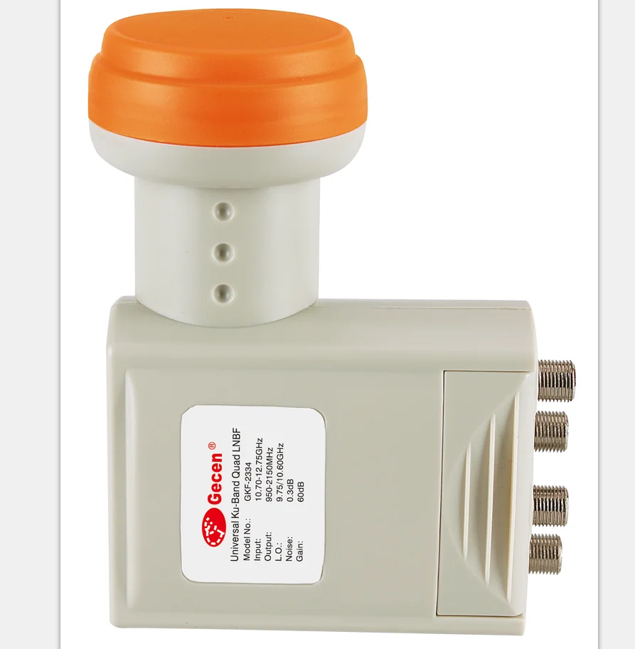 Oem Price Universal Hd Satellite Ku Band Quad Lnb Quattro Lnb High Gain