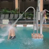 Stainless Steel Pool Use Auto Water Curtain Spray Water Jet Nozzle