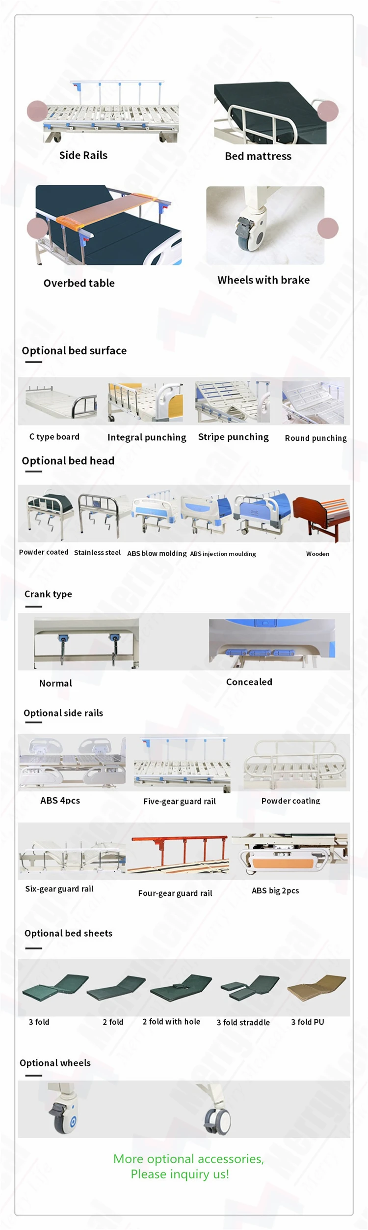 Powder Coating Hospital Beds Plain Fowler Flat Bed Buy Hospital Beds
