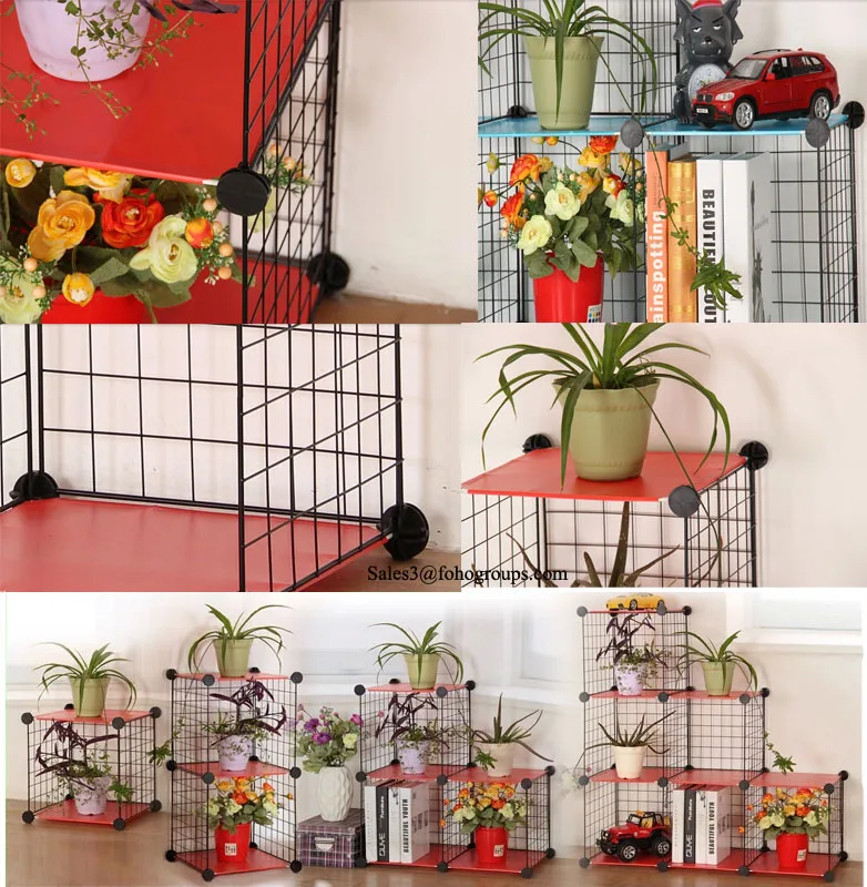 Plastic And Metal Assembled Diy Grid Cube Shelves Cube Shelf Buy Cube