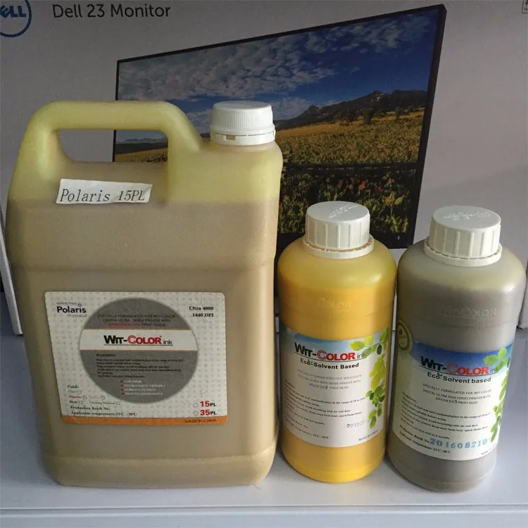 Wit Color Eco Solvent Ink for i3200/XP600/dx5 Eco Solvent Printer