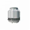 FRP plastic counter flow cooling tower on building roof has UV coated