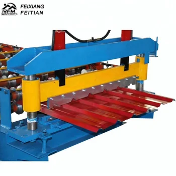 corrugated steel zinc galvanized gi iron metal larger sheet machine roofing rolling