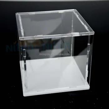 acrylic minifigure display case