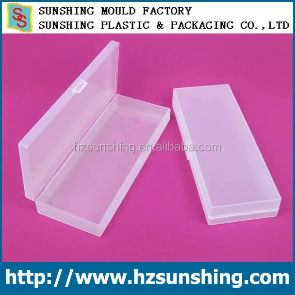 hard plastic pencil box