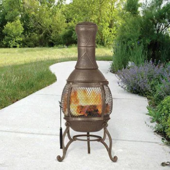 Outdoor Garden Cast Iron Chimenea Fireplace Buy Outdoor Fire