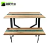 User-Friendly Design Handmade Wooden Room Rustic Dining Table Top Price