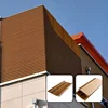 Abreast of the times waterproof wood plastic Composite Wall Cladding
