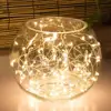 Party decoration Micro Copper Led Seed Vine Vase Lights Wedding Centerpiece Fairy String Light 2m Christmas