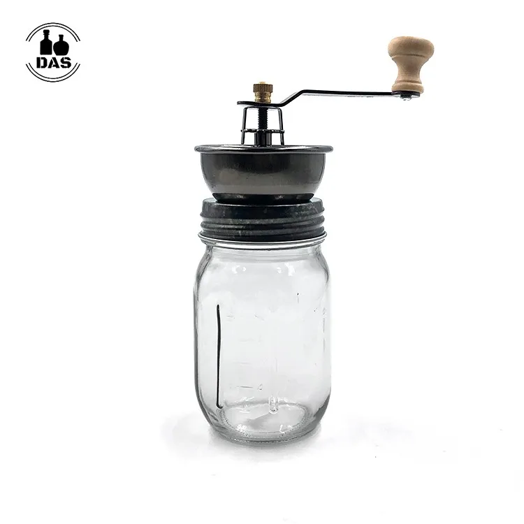15oz 450ml Mason Jar Manual Coffee Grinder Mill Buy Mason Jar Coffee