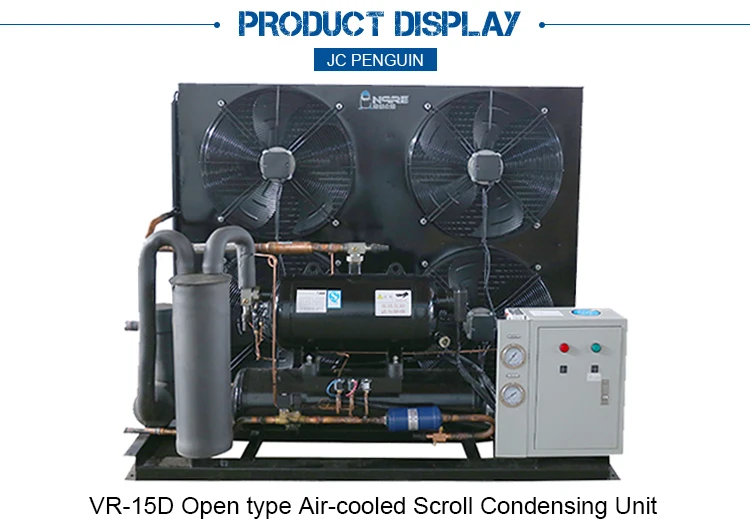 15hp Original Brand Condensing Unit And Fan Coil Unit For Cold Room