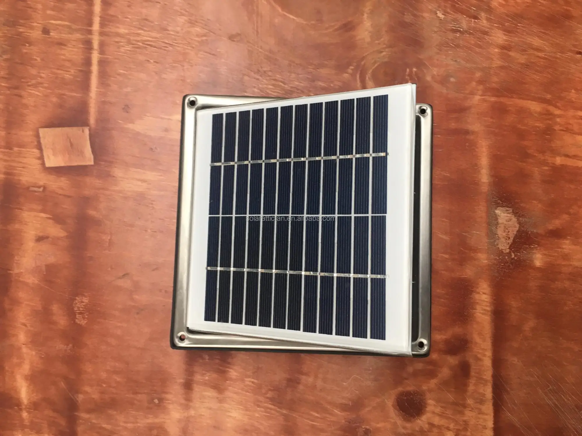 2.5w Solar Ventilation Fan With Brushless Dc Motor And Stainless Steel