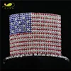 Pageant Crowns Designer USA Flag Design Tiaras