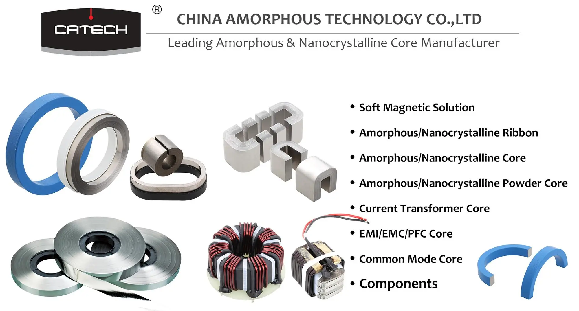 Best Qualitative Temperature Coated Nanocrystalline Toroidal Powdered