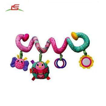 peluche spirale pour poussette