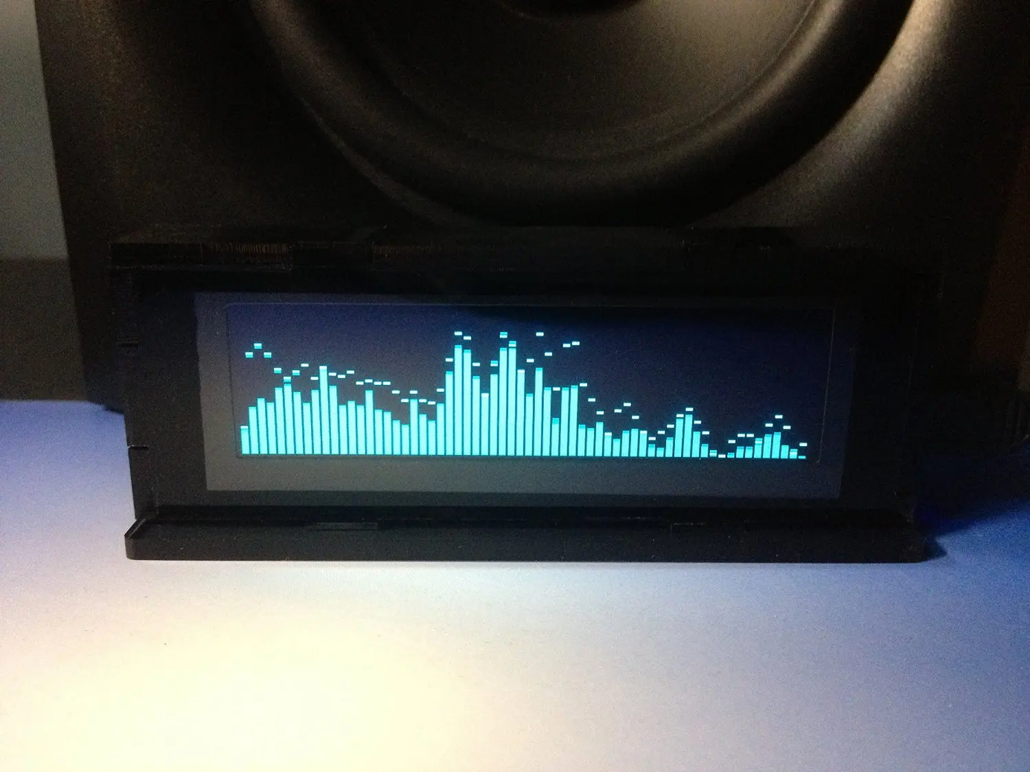 music spectrograph decibel range