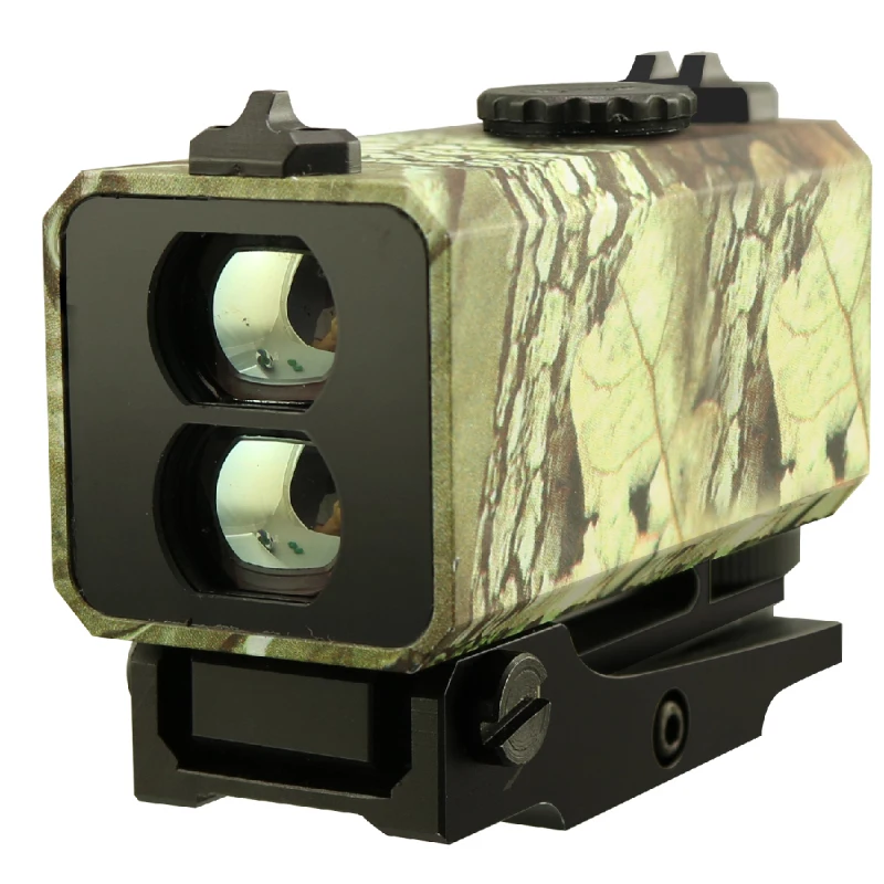 Picatinny Rail Mounted Laser Rangefinder 1100m Rifle Scope Alignment ...