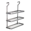 ESYLIFE 2Tier Wall Mounted Stainless Steel Hanging Spice Rack