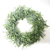 New fashion home garden artificial eucalyptus leaf wedding green wreaths spring wreath