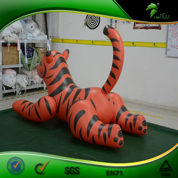 Red Inflatable Tiger Hongyi Inflatable, View Red Inflatable Tiger